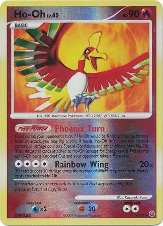 Secret Wonders Ho-Oh #10/132 reverse holo